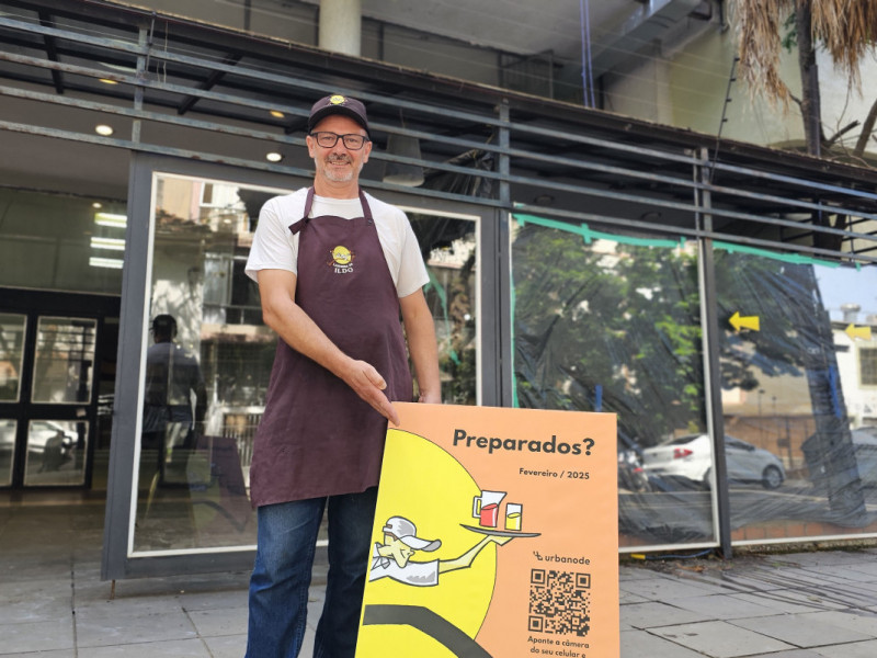 Ildo Berté investiu R$ 200 mil para se mudar a um espaço maior Foto: NATHAN LEMOS/JC