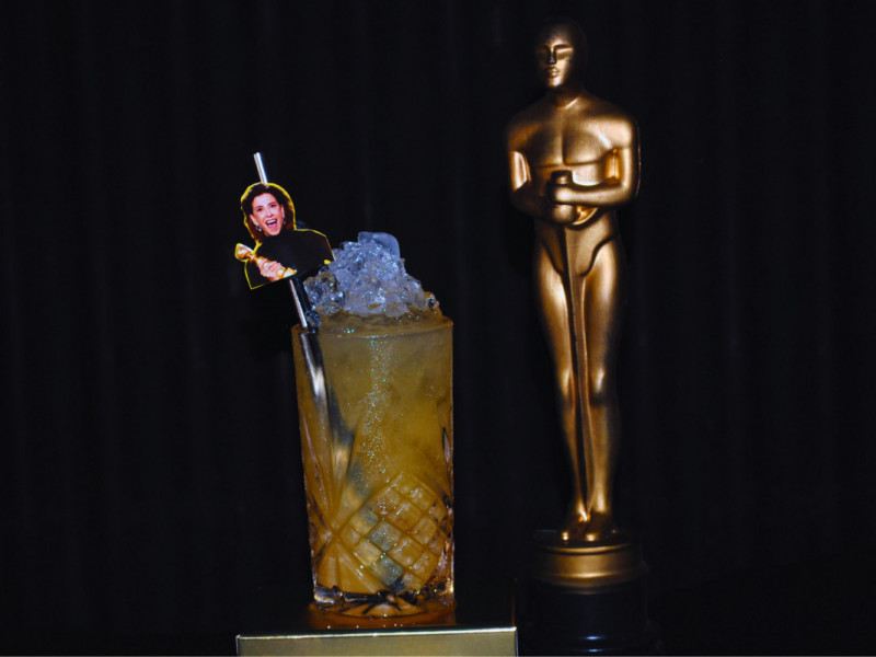 O drink Totalmente Premiada é uma homenagem a Fernanda Torres, indicada ao Oscar de melhor atriz Foto: SPOILER/DIVULGAÇÃO/JC