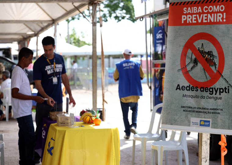Janeiro registrou um total de 170.376 casos prováveis de dengue em todo o País