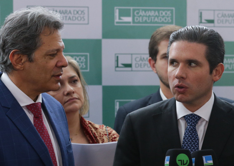 Motta publicou a declaração em seu perfil na rede social X (antigo Twitter) alguns minutos antes de se encontrar com os líderes das bancadas no Congresso