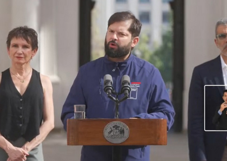 Em entrevista coletiva no palácio presidencial, Boric disse ter 