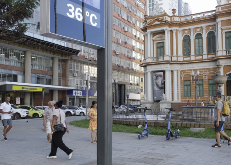 Capital gaúcha pode registrar máximas de 37ºC a 38ºC