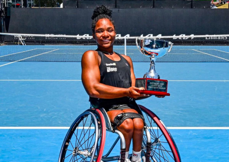 Vitória Miranda  desponta como uma das promessas do tênis paralímpico brasileiro