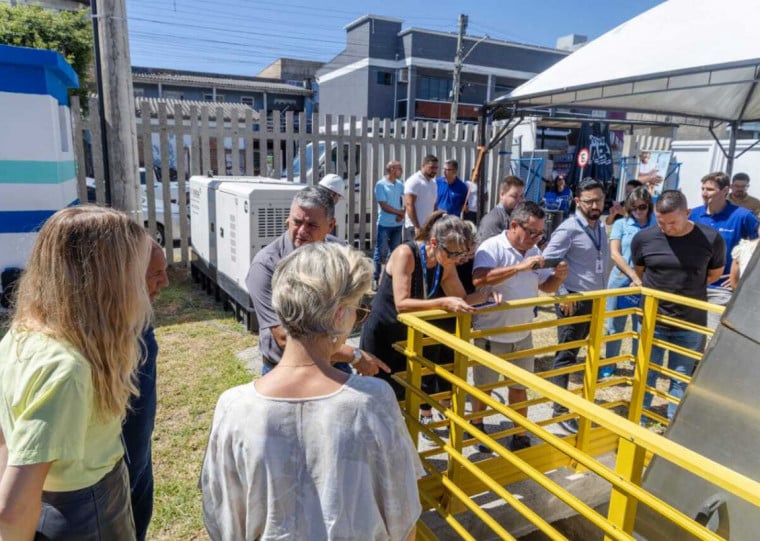 Corsan inaugurou três estações de bombeamento no município