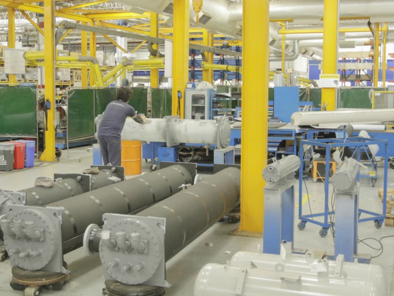 A novidade da Midea Carrier &eacute; o primeiro ar-condicionado com IA produzido no Brasil Foto: EVANDRO OLIVEIRA/JC