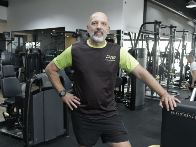 Paulo Ricardo Ayres comanda a P15 Academia, que opera com o conceito de boutique fitness na Zona Sul Foto: EVANDRO OLIVEIRA/JC