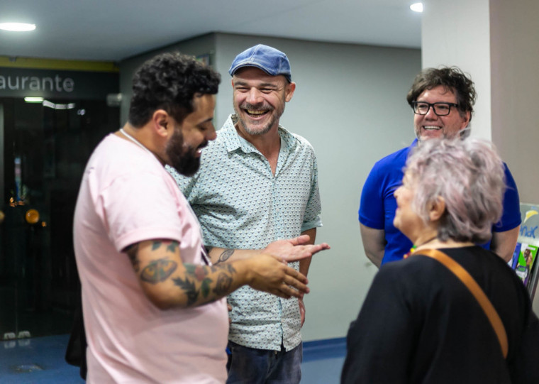 A diretora administrativa da Fecomércio, Maria Tereza Menegotto, participou do anúncio dos primeiros espetáculos e ações formativas que irão compor sua programação nessa edição.