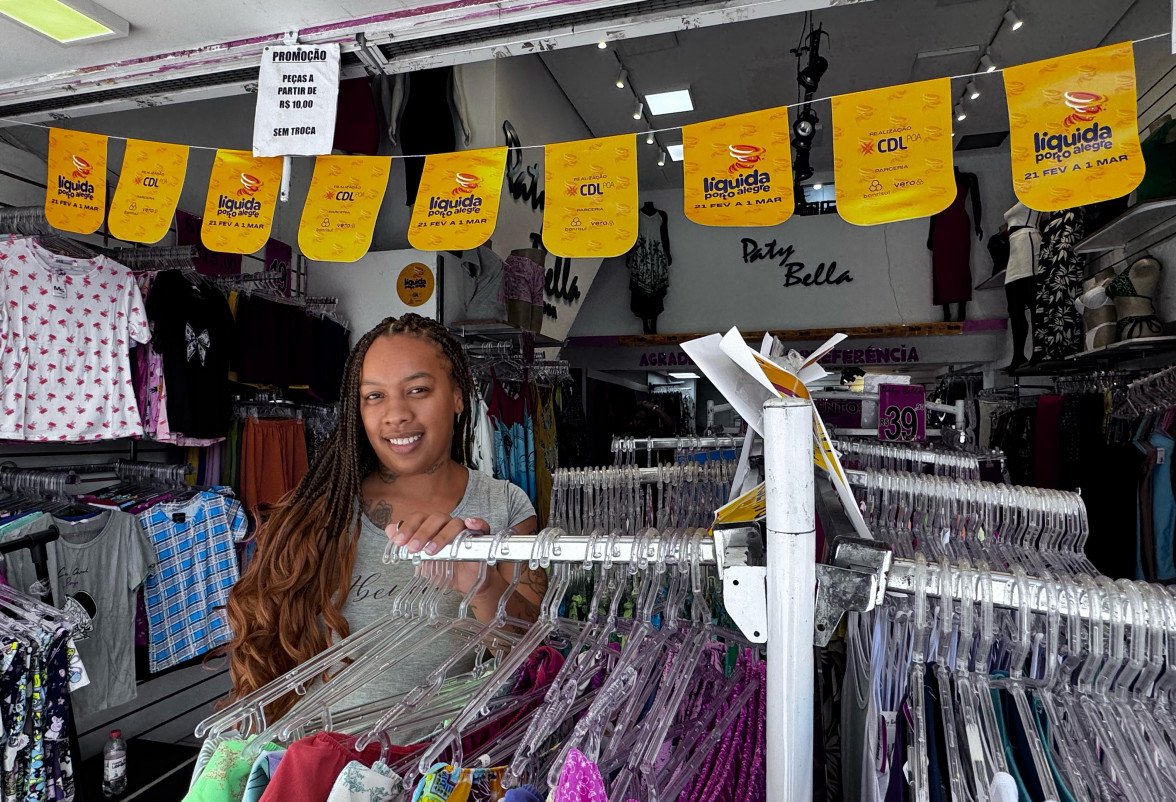 "Estamos mais focadas em bater as metas, que são maiores que em 2024", explica Daiana | PATRÍCIA COMUNELLO/ESPECIAL/JC