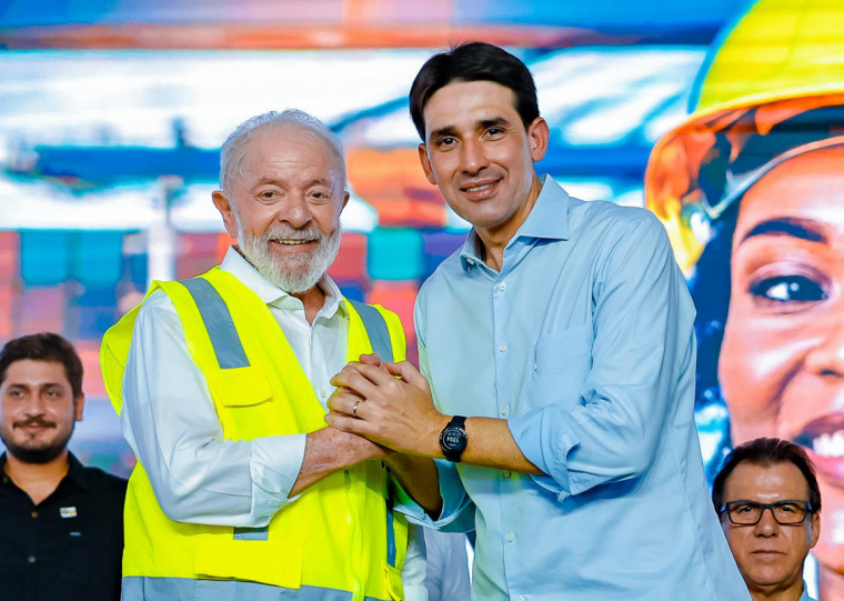 Presidente da República aproveitou a oportunidade para elogiar o ministro de Portos e Aeroportos, Silvio Costa Filho