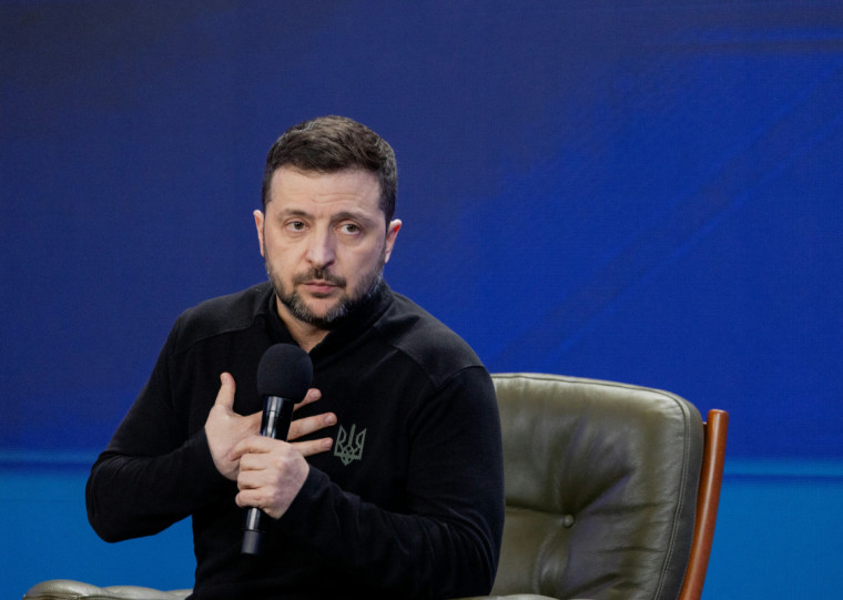 Presidente disse que a Ucrânia está pronta para ir à mesa de negociações o mais rápido possível para aproximar a paz duradoura