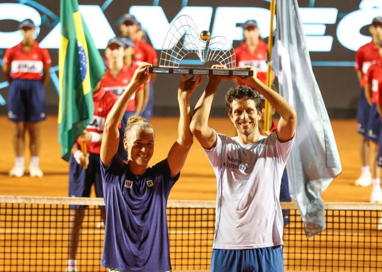 Dupla faturou o primeiro título de Rio Open 100% brasileiro