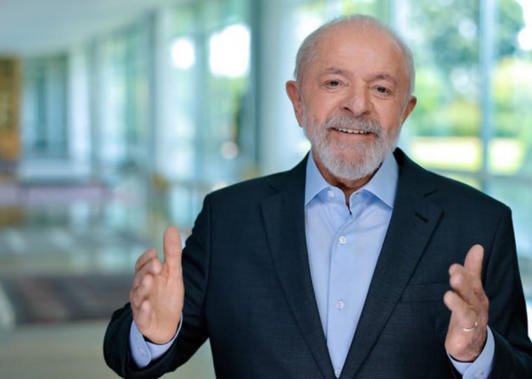 Presidente Lula realizou pronunciamento às 20h30min desta segunda-feira (24)