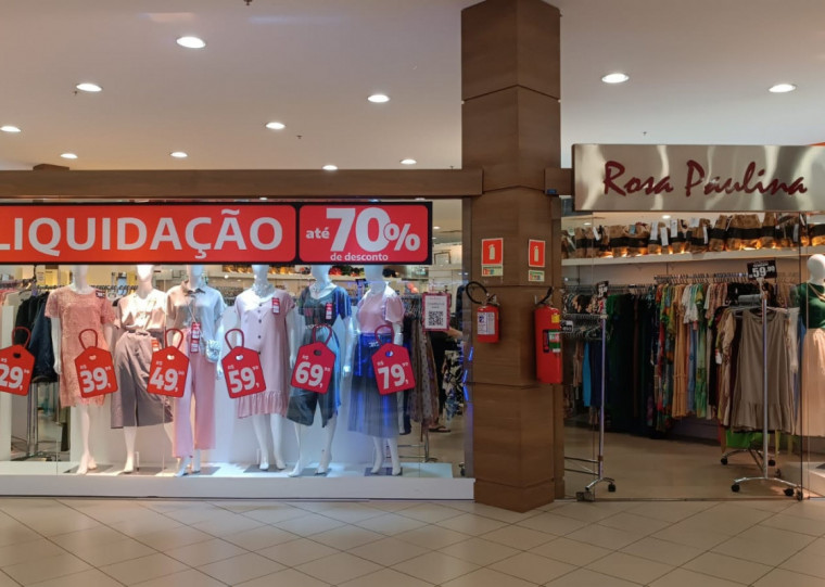 Campanha do Shopping Total combinou coleção nova e ações