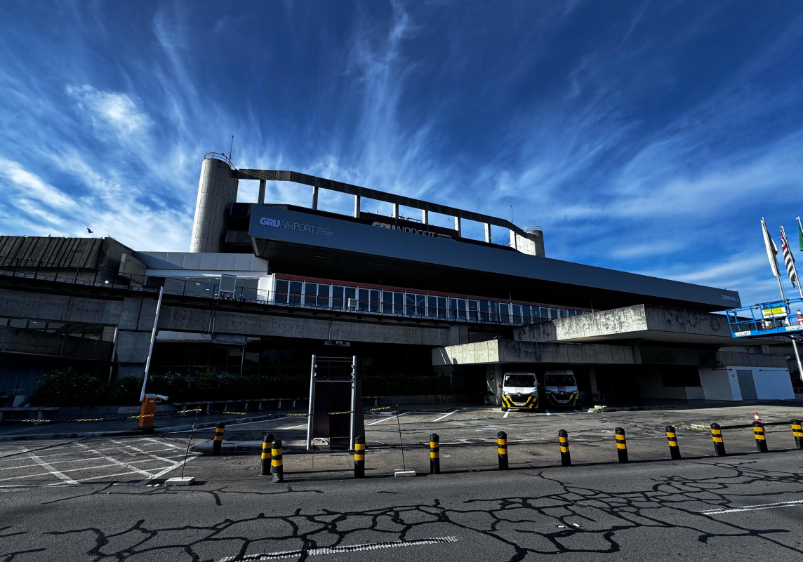 Estação do People Mover já está montada no terminal doméstico, à espera da operação  | PATRÍCIA COMUNELLO/ESPECIAL/JC