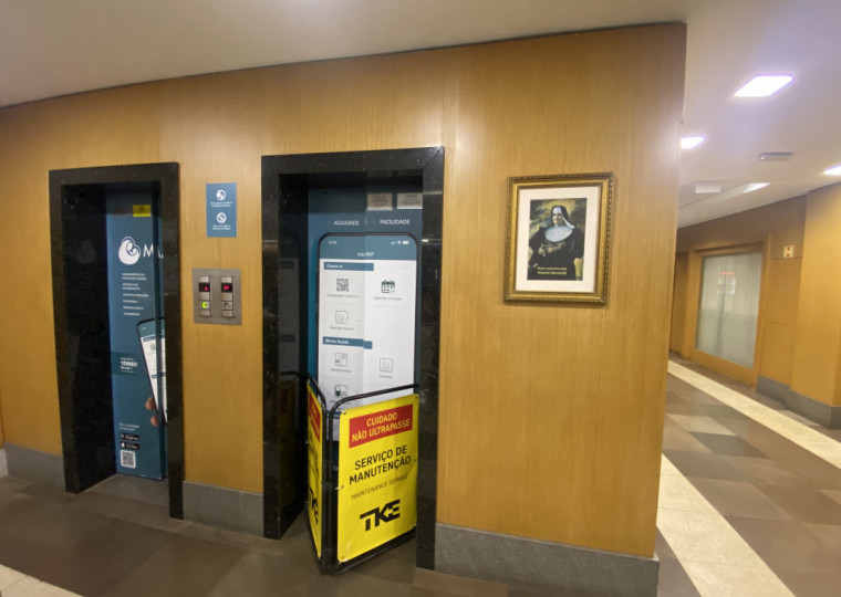 Elevadores do Mãe de Deus apresentam problemas