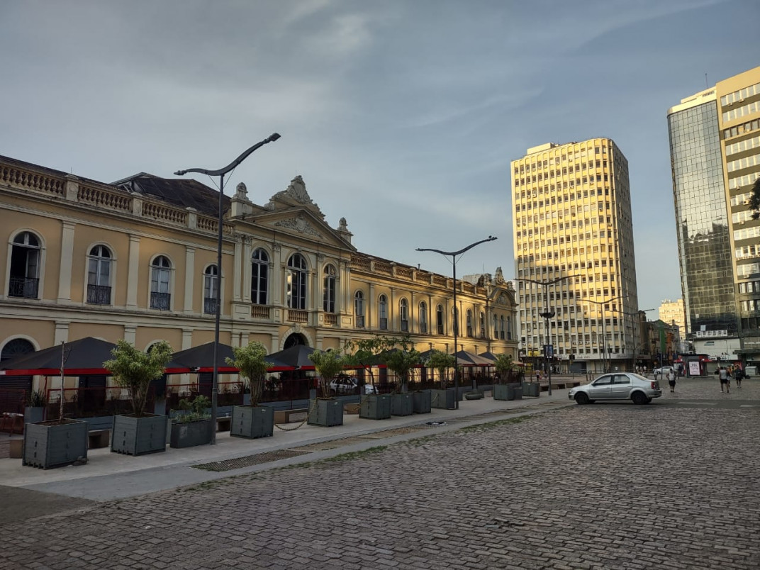 Pouco movimento na &aacute;rea central da Capital neste fim de semana de Carnaval | OSNI MACHADO/ESPECIAL/JC