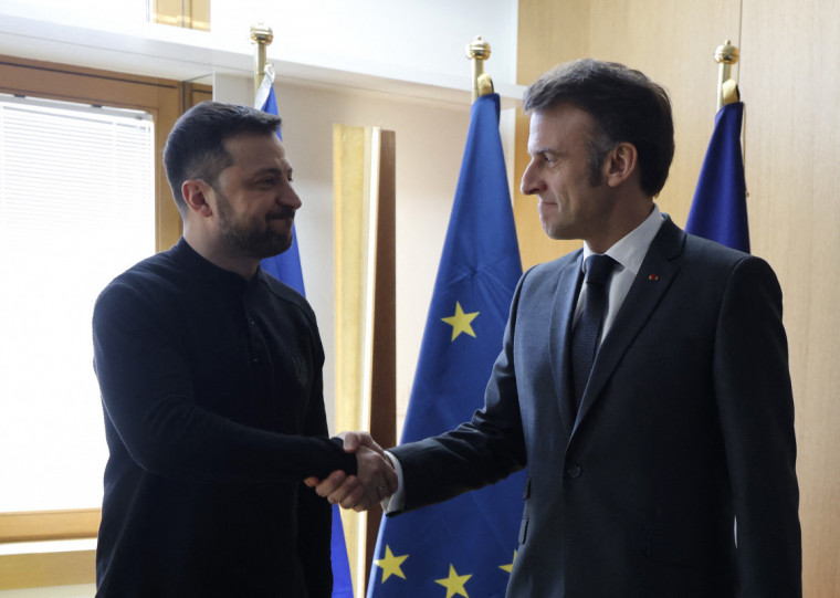 Zelensky agradeceu os novos investimentos da França e afirmou esperar "grandes decisões" no encontro de quinta-feira, em Paris