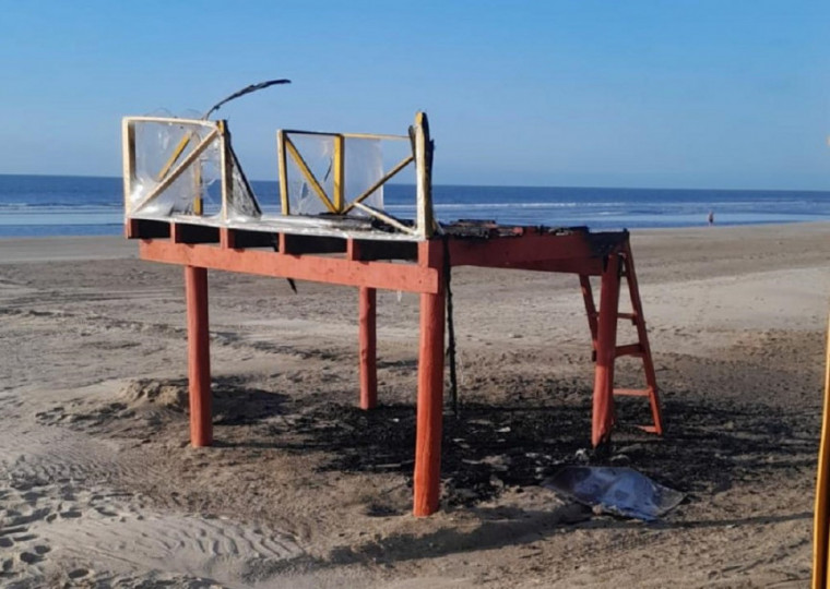 Vandalismo é a causa mais provável do incêndio