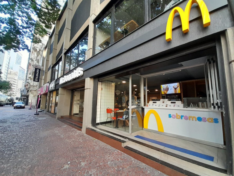 O espaço, que foi atingido pela enchente, retomou as atividades no fim de 2024 Foto: MCDONALD'S/DIVULGAÇÃO/JC