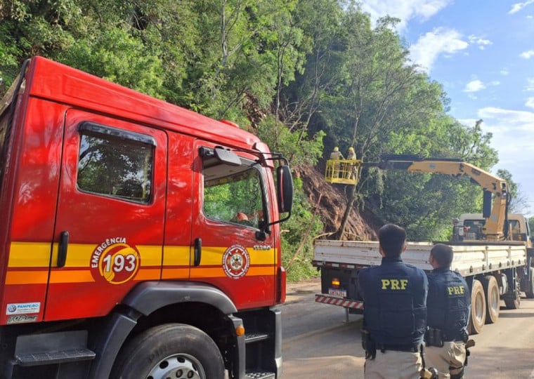 Obras em rodovias da região Central do RS