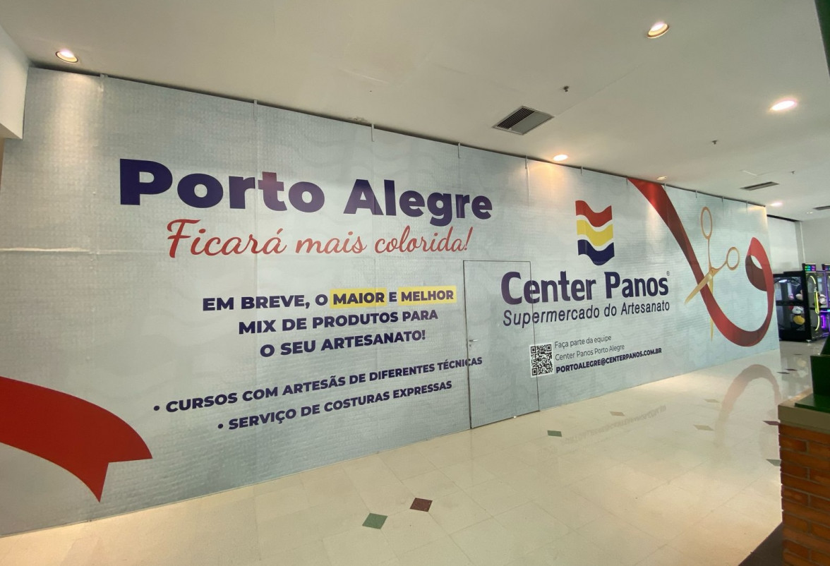 Franquia com produtos para trabalhos artesanais e manuais ocupa &aacute;rea no terceiro piso do shopping  | MAURO BELO SCHNEIDER/ESPECIAL/JC