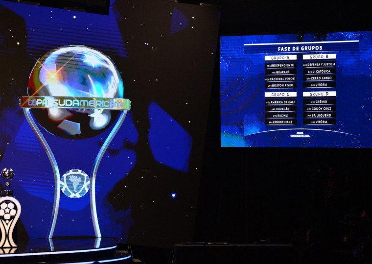 Tricolor ficou no grupo D da competição com Godoy Cruz-ARG, Sportivo Luqueño-PAR e Atlético Grau-PER