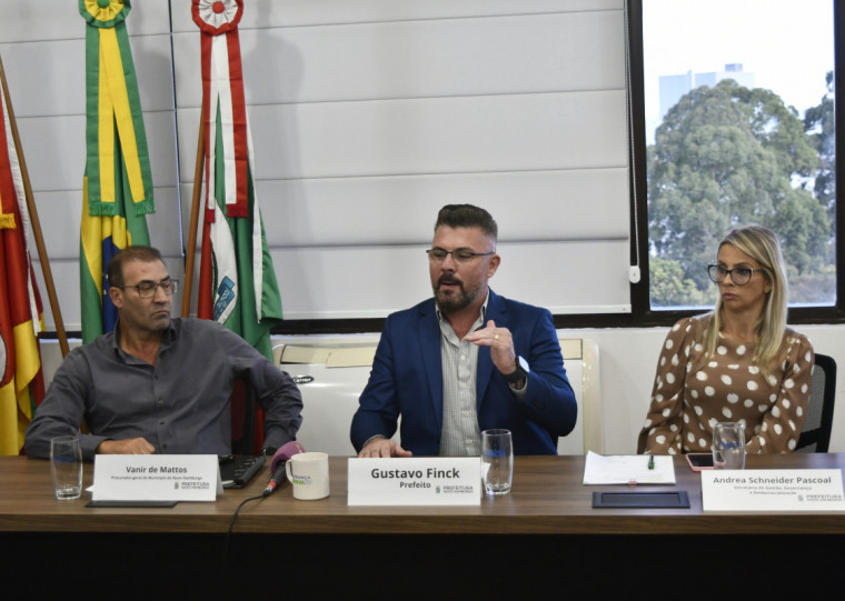 Segundo o prefeito Gustavo Finck, rombo supera os R$ 200 milhões