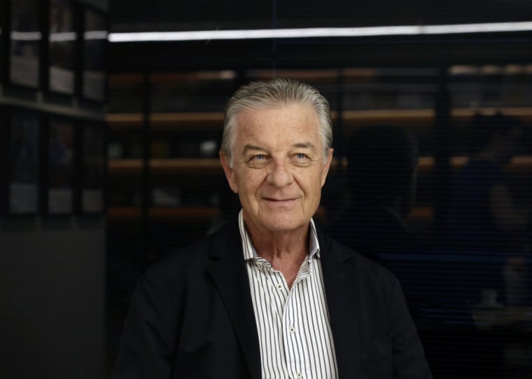 Luiz Henrique Hartmann, vice-presidente do Sindiatacadistas RS. Visita ao JC. 