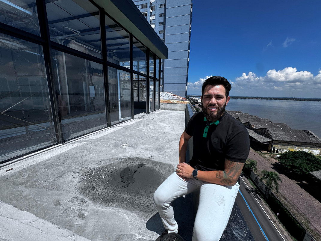 "É um rooftop que não existe em Porto Alegre hoje, com parte residencial e comercial", diz Sobrinho | PATRÍCIA COMUNELLO/ESPECIAL/JC