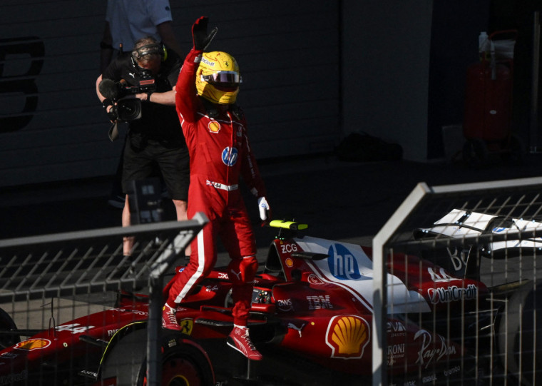 O heptacampeão mundial registrou o tempo de 1m30s849 no Q3 desta sexta-feira