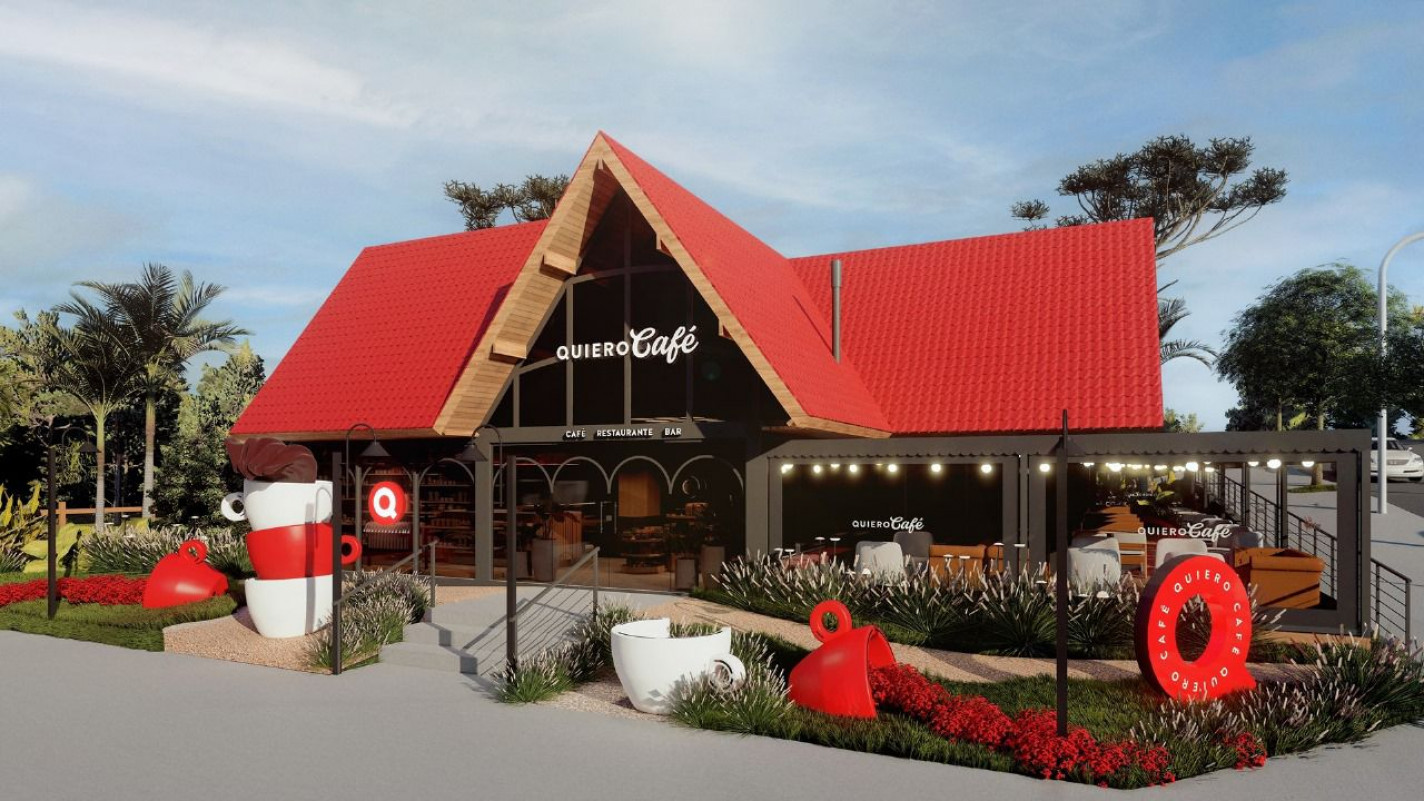 Projeto mostra como ser a Quiero Caf&eacute;, que era uma antigo sonho dos fundadores  | QUIERO CAF&Eacute;/DIVULGA&Ccedil;&Atilde;O/JC