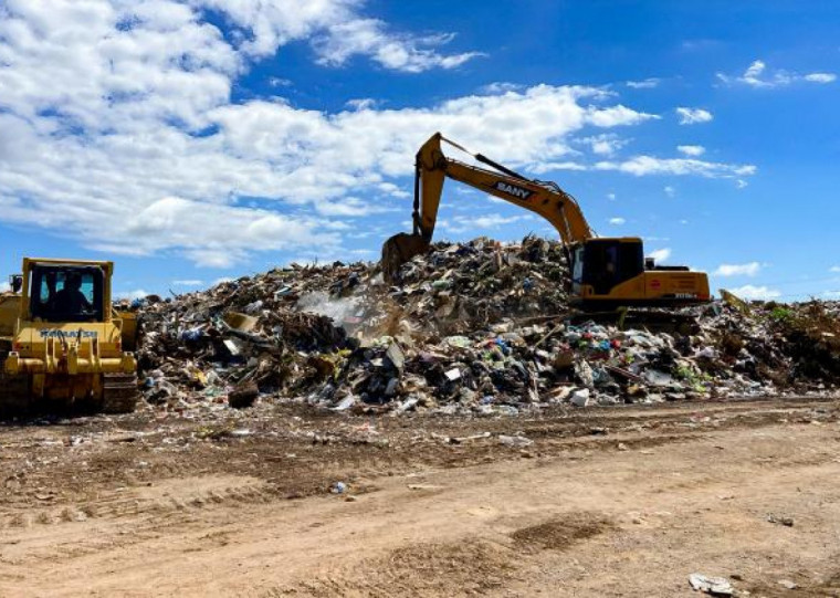 Estrutura recebeu cerca de 61 mil toneladas de resíduos durante o período 