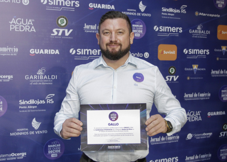 Rodrigo Santos, gerente de distribuição da Gallo, destaca que Estado importa 400 toneladas do produto 