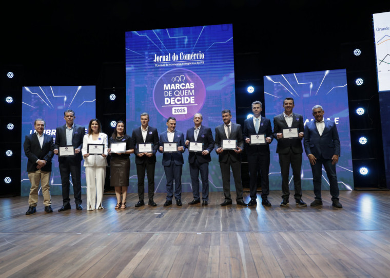 Melo participou do anúncio dos vencedores na categoria Marca do Ano da pesquisa Marcas de Quem Decide