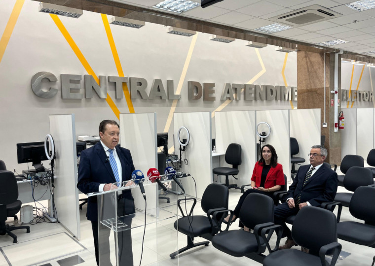 Presidente do TRE-RS lançou campanha "Sua digital, nossa cidadania"