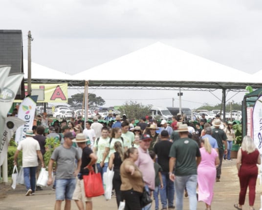 Agricultores movimentam primeiro dia de Expoagro Afubra