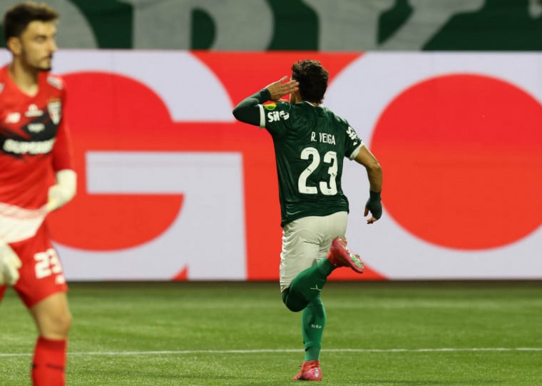 Raphael Veiga marcou o gol que garantiu o Palmeiras na final do Paulistão