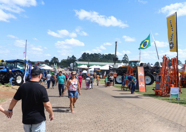 A estrutura da Expoagro Afubra em Rio Pardo conta com 528 expositores