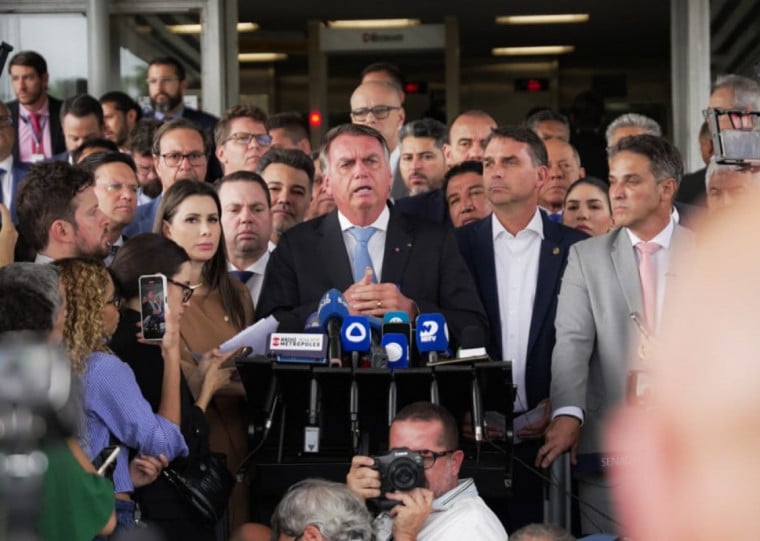 Ex-presidente também voltou a atacar as urnas eletrônicas: 