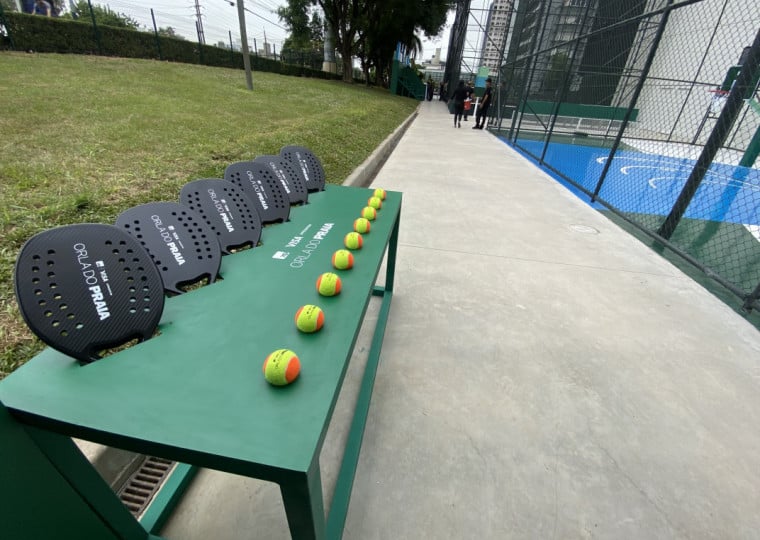 Raquetes e bolas serão disponibilizadas pelo Praia de Belas