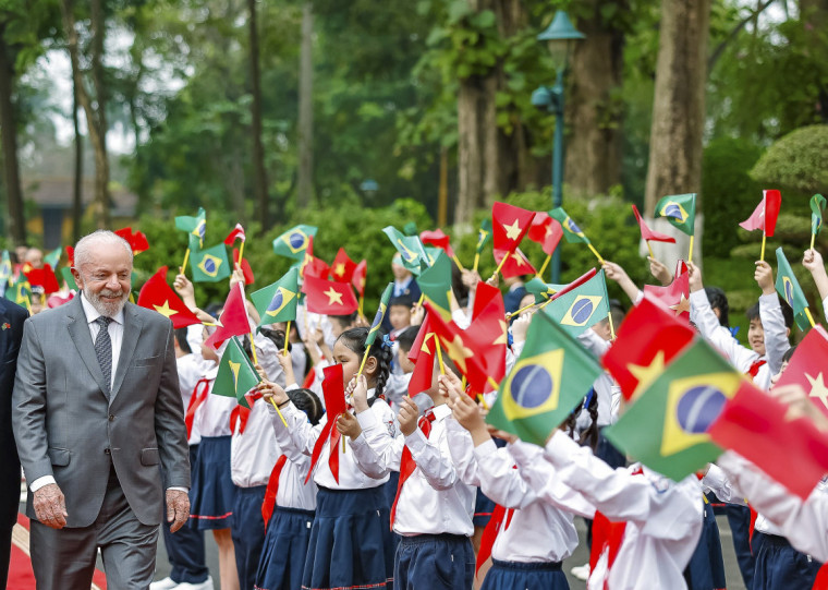 Lula também celebrou a abertura do mercado vietnamita à carne bovina brasileira