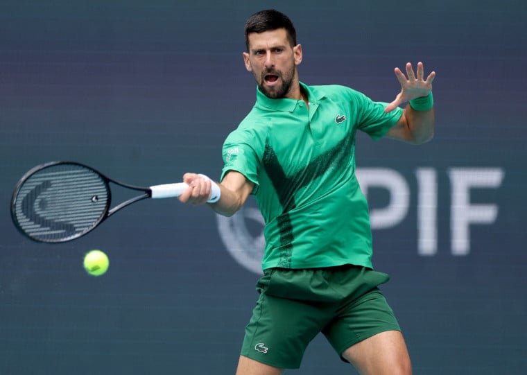 Tênista chega emabalado após vencer todas as partidas da competição por 2 sets a 0