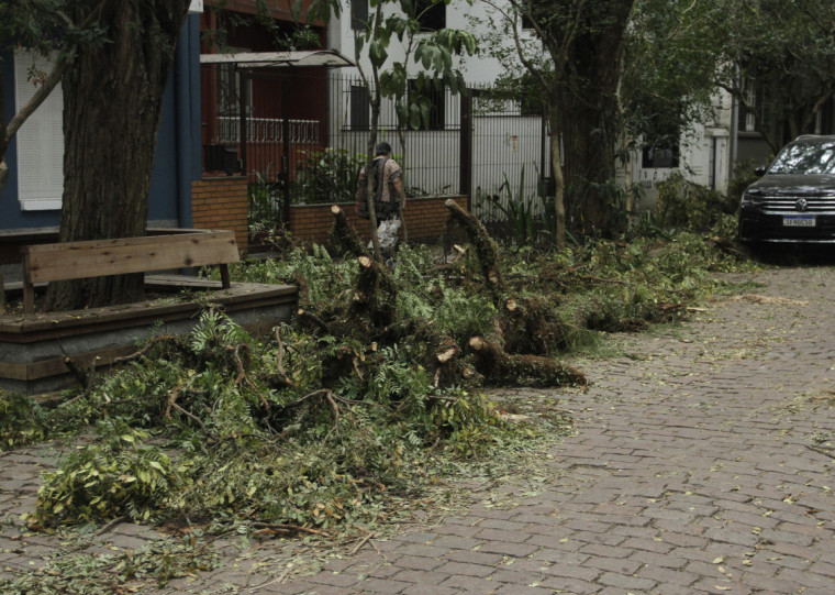 Porto Alegre pode registrar até 45 mm de chuva e fortes ventos nas próximas horas