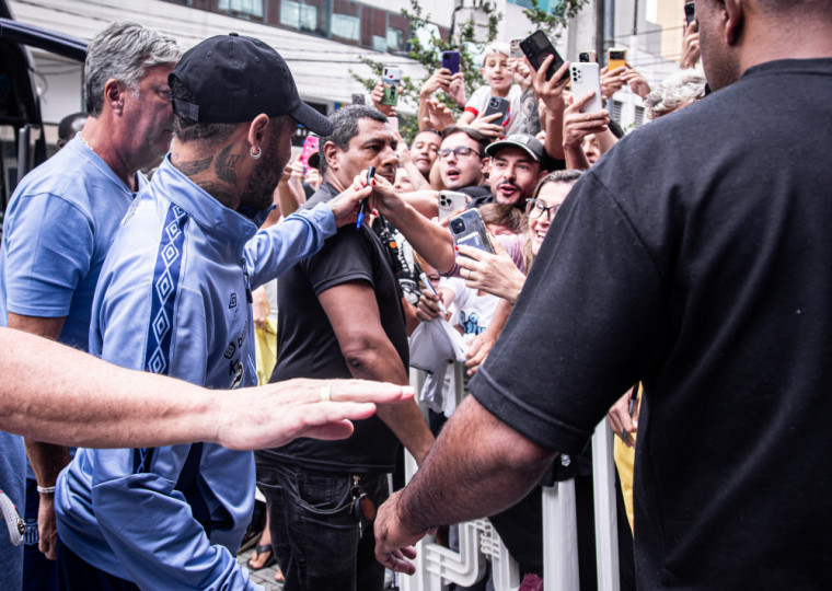 Neymar entrou em campo pela última vez nas quartas de final do Paulistão