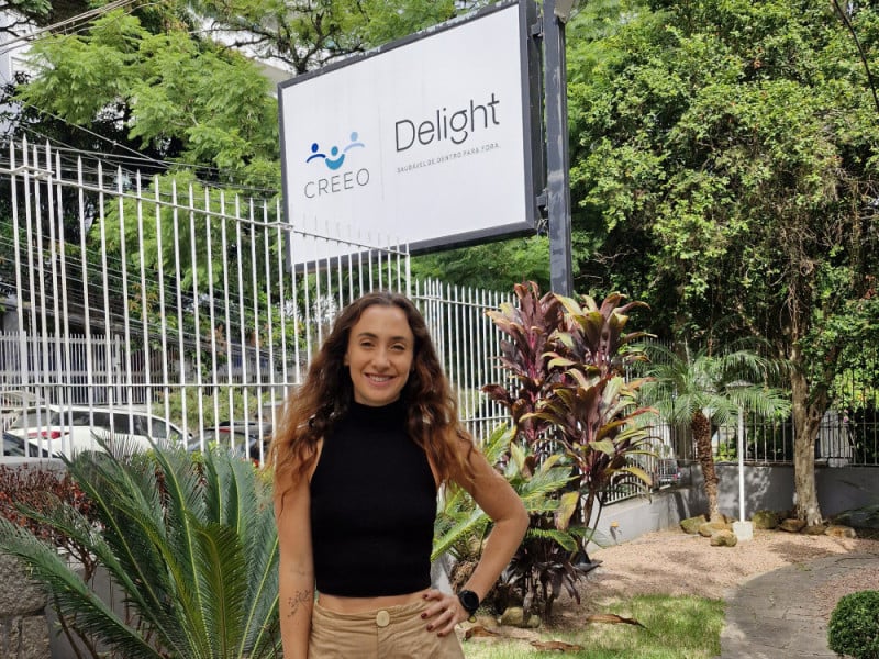 Bruna Kessler está à frente da Delight Foto: JÚLIA FERNANDES/ESPECIAL/JC