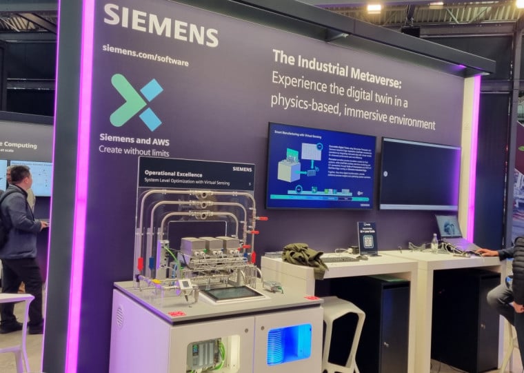 Siemens marca presença no espaço da Amazon Web Services (AWS)