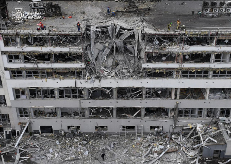 Segundo as autoridades ucranianas, 23 mísseis e 109 drones foram lançados pelos russos
