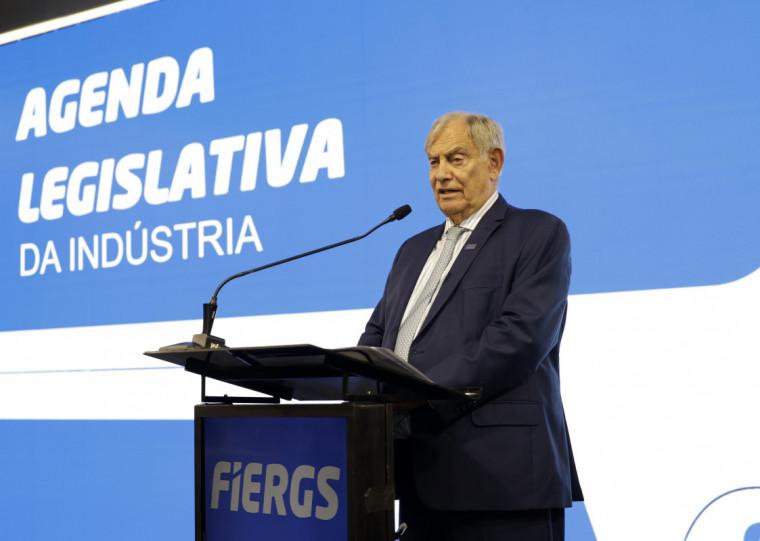 Presidente da Fiergs, Claudio Bier apresentou a Agenda Legislativa da Indústria nesta segunda-feira (7)