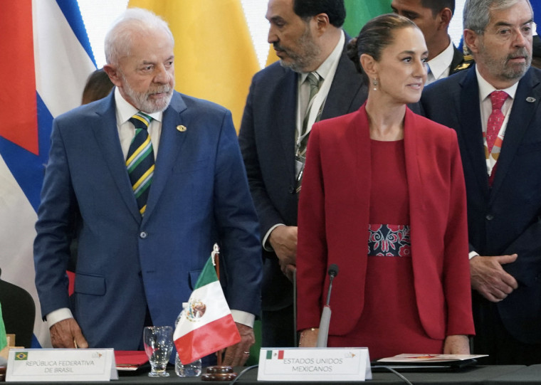 Presidente mexicana reiterou a disposição de concluir um novo acordo comercial com o Brasil para aprofundar a parceria econômica