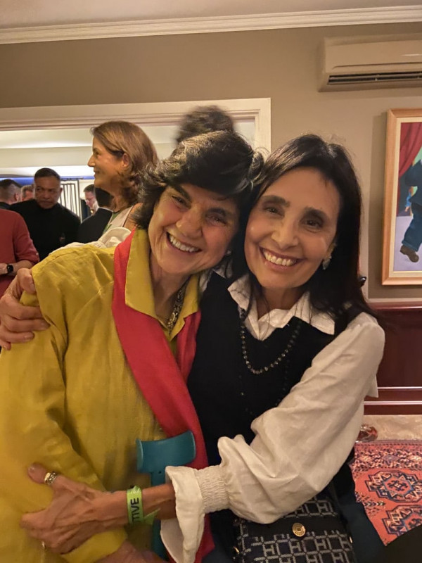 María Benjumea e Valéria Leopoldino | IVAN MATTOS/ESPECIAL/JC